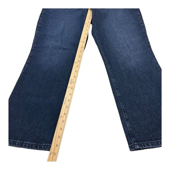 A New Day Womens 10R Bootcut High Rise Straight Hip‎ Jeans Denim Dark Wash - Picture 4 of 9